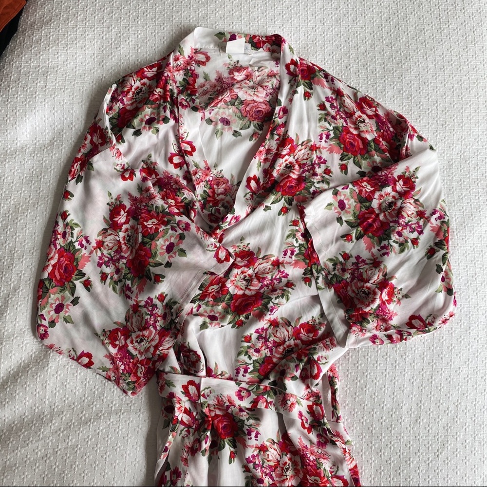 FLORAL ROBE - Picture 5 of 6